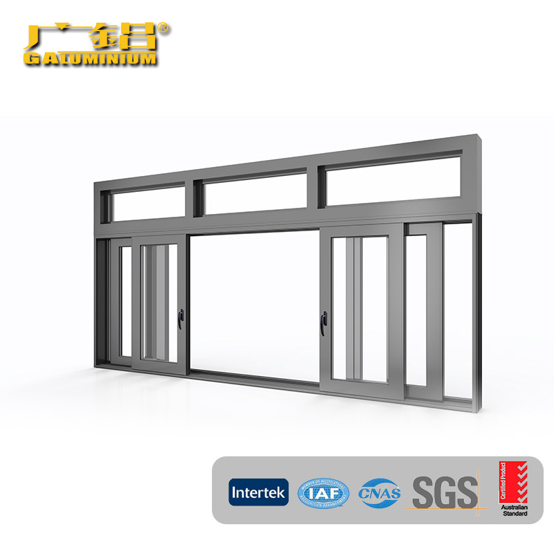 Lifting Sliding Door dengan Kaca Ganda untuk Bangunan Komersial